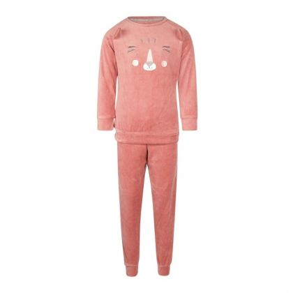 Charliechoe Pyjama Homewear Set Blush Terra roos 122/128 -