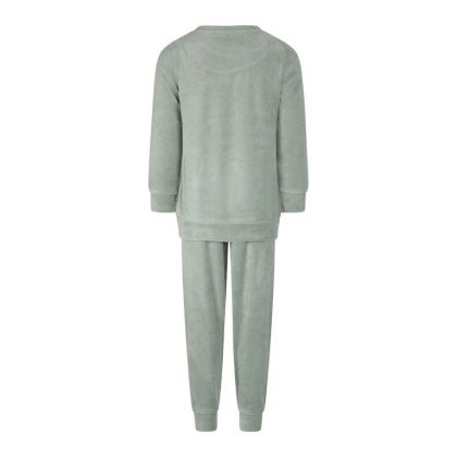 Charliechoe Pyjama Homewear Set Velours groen 146/152 -
