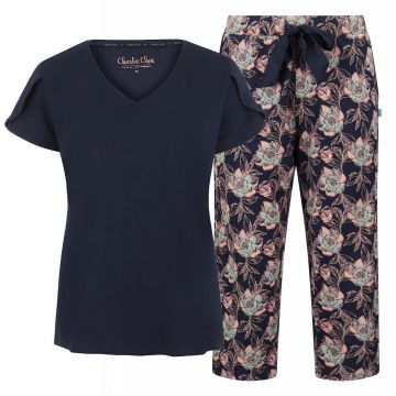 Charliechoe Pyjama Lost in Paradise blauw S -