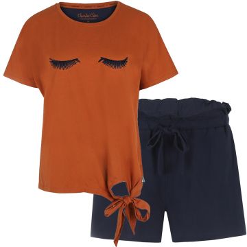 Charliechoe Pyjama Lost in Paradise blauw M -