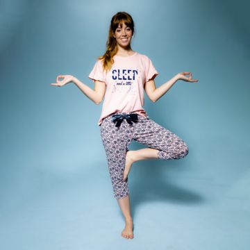 Charliechoe Pyjama Magical Sea roos Xs -