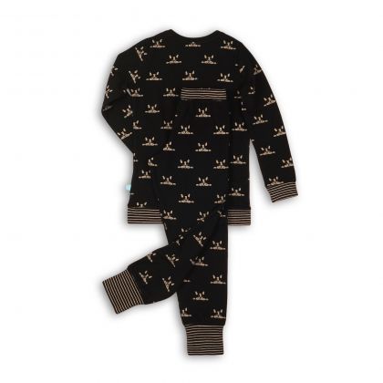 Charliechoe Pyjama oui zwart 122/128 -