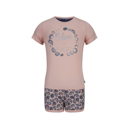 Charliechoe Pyjama Short set Magical Sea roos 98/104 -