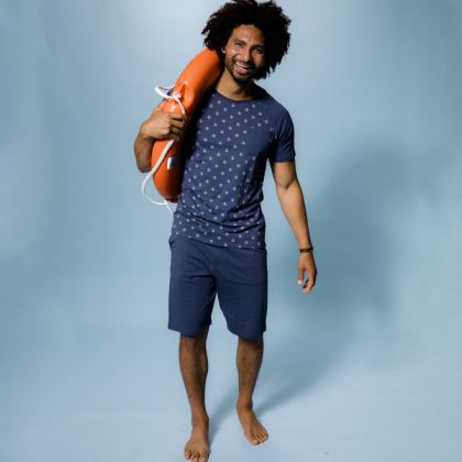 Charliechoe Pyjama Under The Sea blauw L -