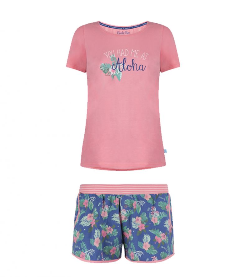 Charliechoe Pyjama blauw L -