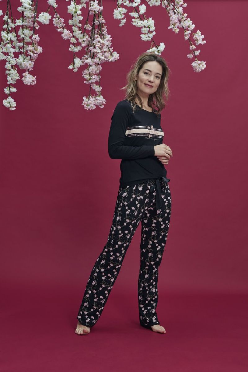 Charliechoe Pyjama zwart Xl -
