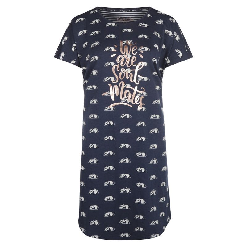 Charliechoe Women Big Shirt blauw Xxl -
