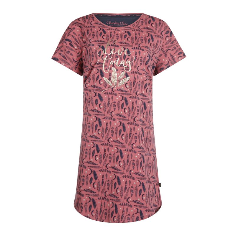 Charliechoe Women big shirt roos Xxl -