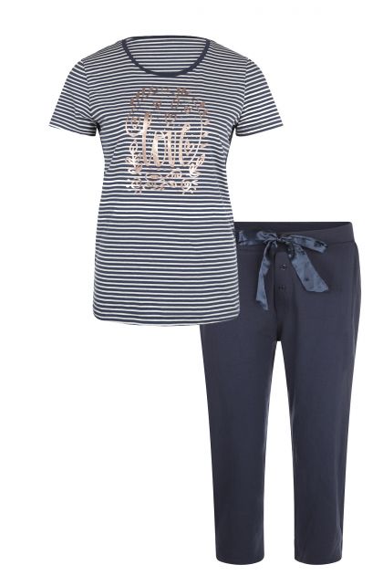 Charliechoe Women pyjama blauw Xxl -