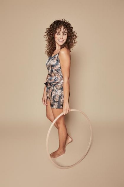 Charliechoe Women Satin Shortama grijs Xl -