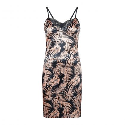 Charliechoe Women Satin Slipdress grijs L -