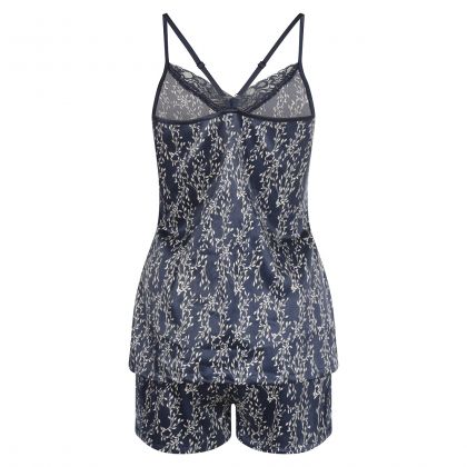 Charliechoe Women Shortama Sleeveless blauw Xxl -