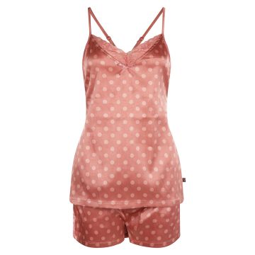 Charliechoe Women Shortama Sleeveless huidskleur Xl -