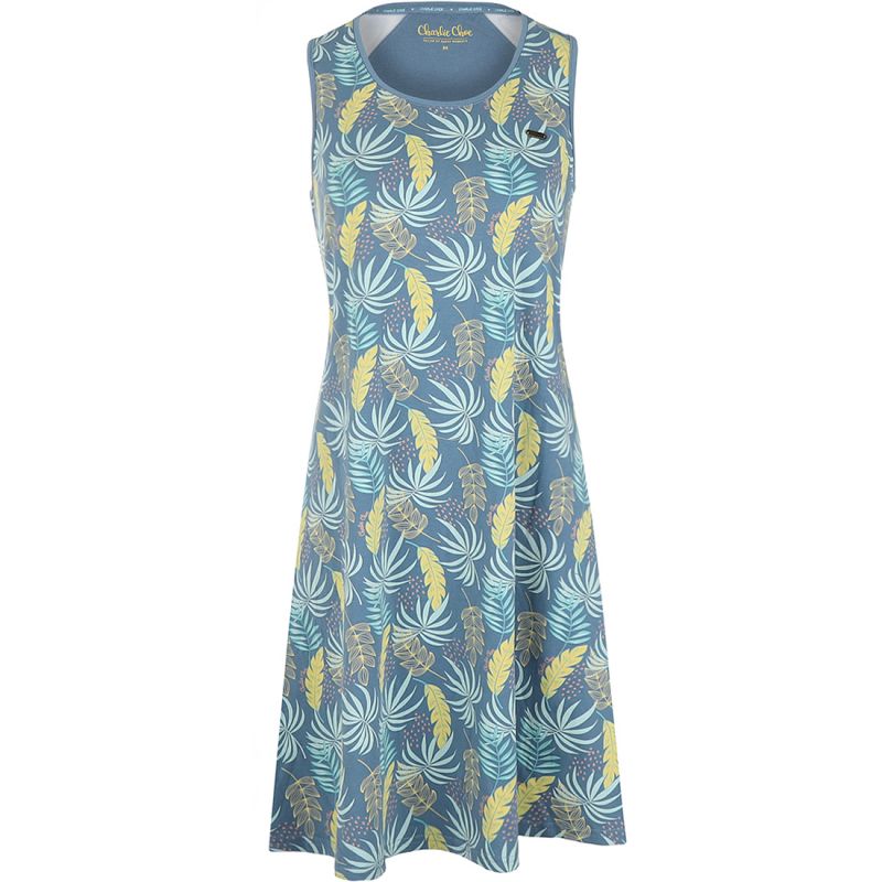 Charliechoe Women Singlet Dress blauw S -