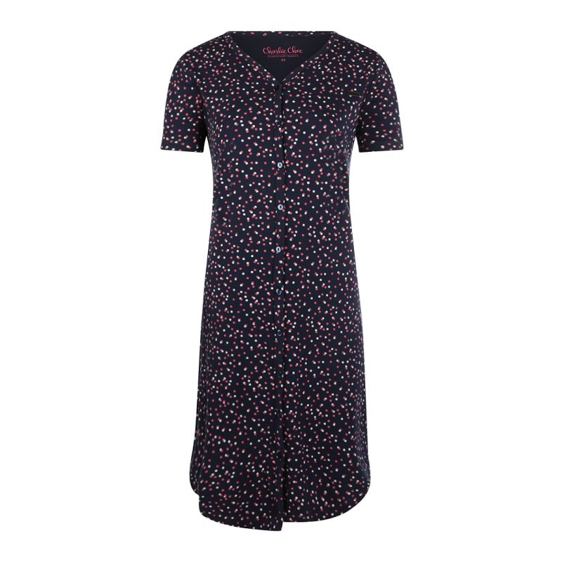 Charliechoe Women Sleepshirt blauw Xxl -