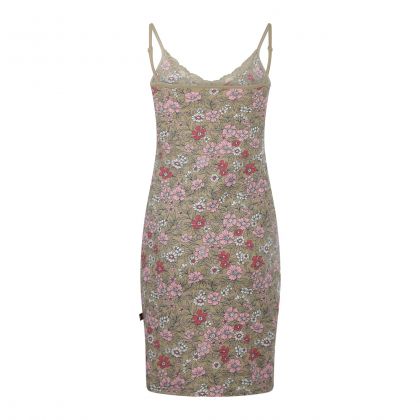 Charliechoe Women slip dress groen Xl -