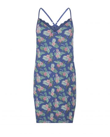 Charliechoe Women Slipdress blauw Xxl -