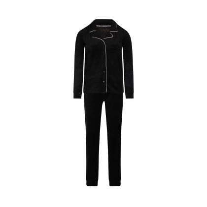 Charliechoe Women velours set zwart Xl -