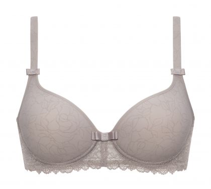 Dacapo Niet-voorgevormde BH met beugel Sempre taupe 80 G