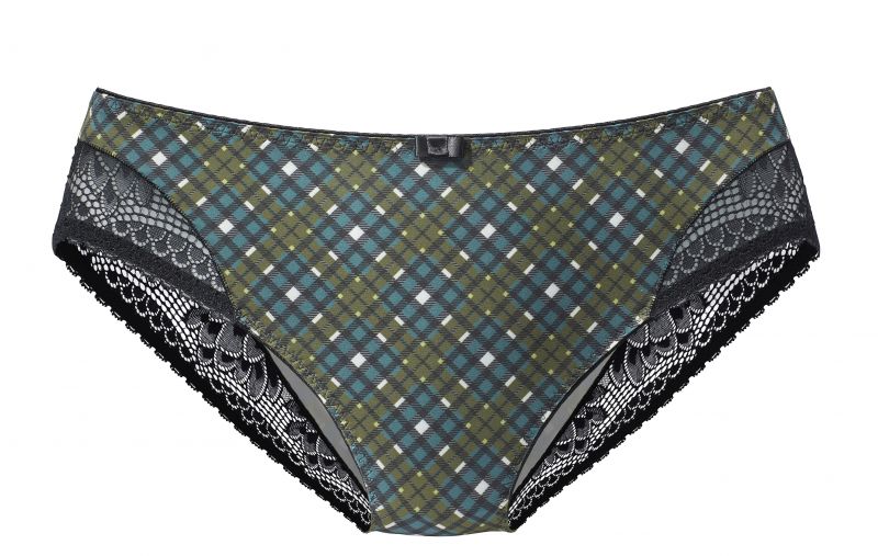 Dacapo Slip Allegra Karo-Petrol groen 36 -