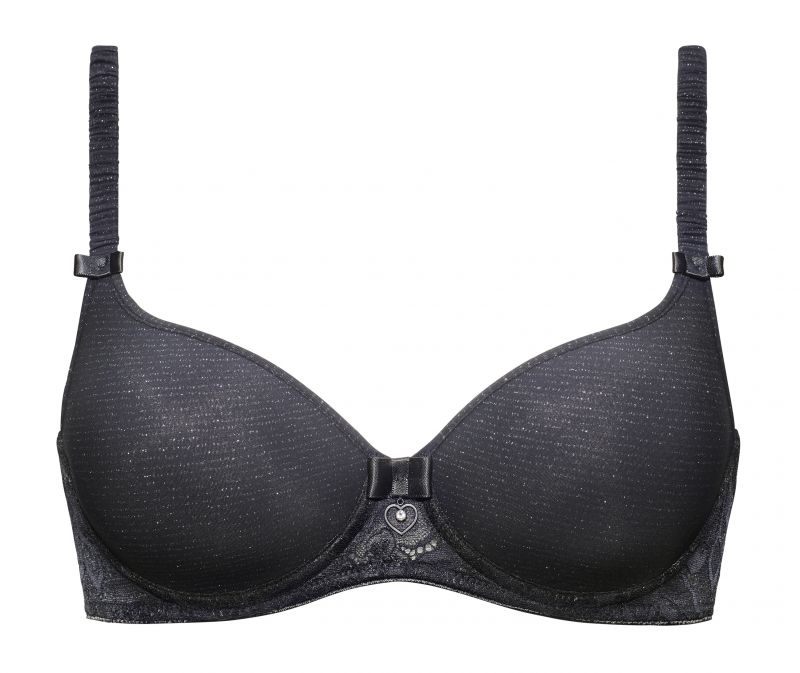 Dacapo Voorgevormde BH Glamour Night zwart 90 A