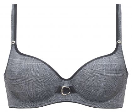 Dacapo Voorgevormde BH Jazz Tweed grijs 90 A