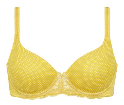 Dacapo Voorgevormde BH Punti Mango geel 90 B