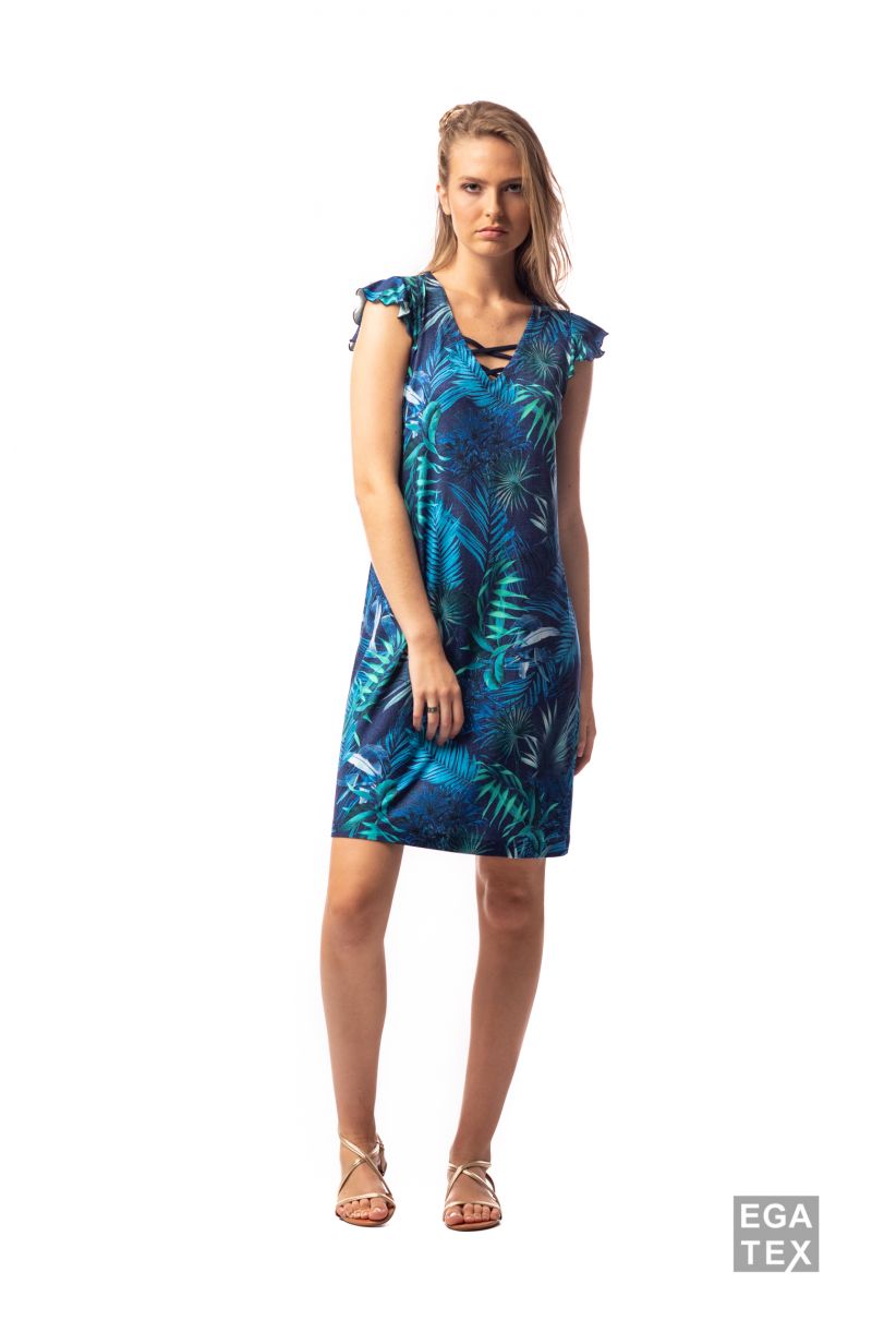 Egatex Zomerkleedje blauw Xl -