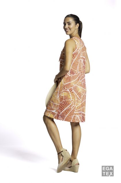 Egatex Zomerkleedje oranje S -
