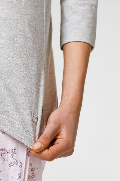 Esprit Pyjama Amanda grijs 36 -