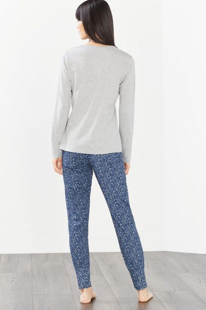 Esprit Pyjama Carley grijs 40 -