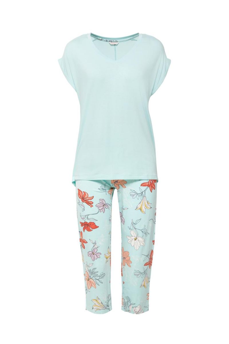 Esprit Pyjama turqouise 34 -