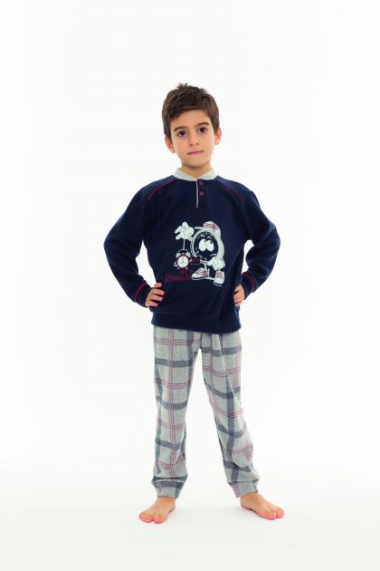 Gary Pyjama blauw 140 -