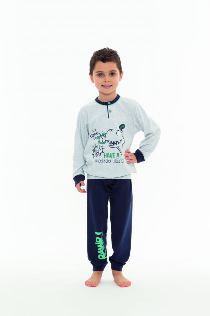 Gary Pyjama blauw 98 -