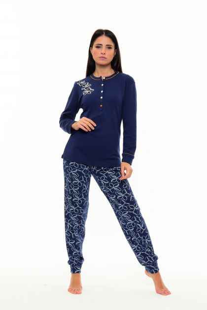 Gary Pyjama blauw Xxl -
