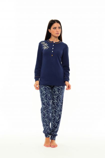 Gary Pyjama blauw Xxl -