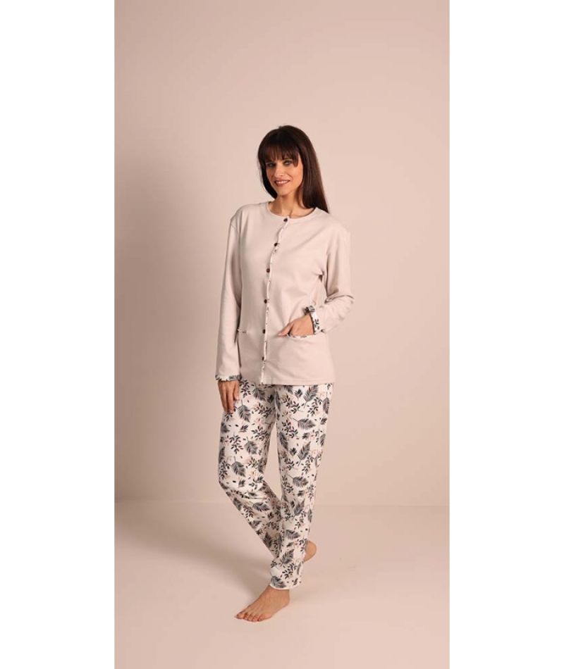 Gary Pyjama bruin Xl -