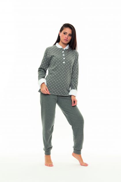 Gary Pyjama grijs Xxl -