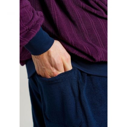 GÖtzburg Badstof heren pyjama bordeaux 58 -