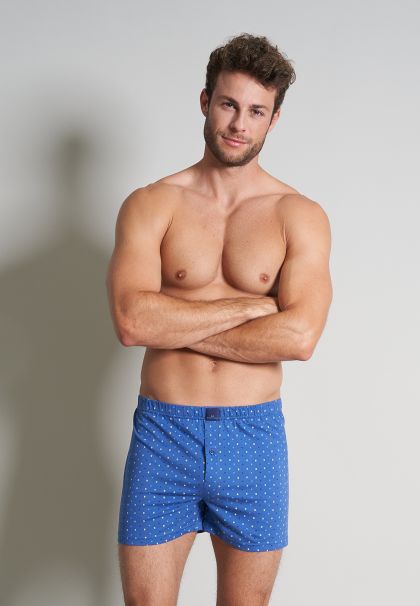 GÖtzburg Losse boxer short blauw M -