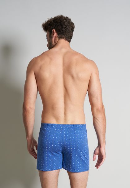 GÖtzburg Losse boxer short blauw M -