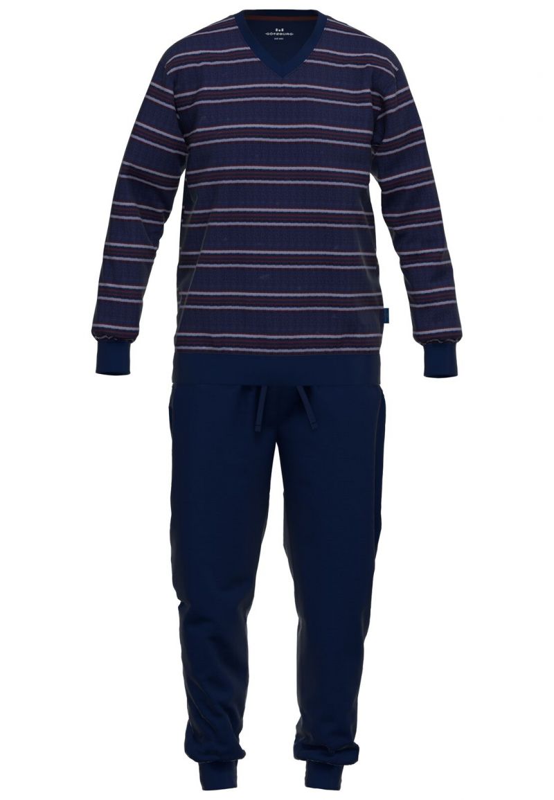 GÖtzburg Pyjama badstof blauw 50 -