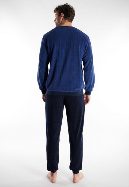 GÖtzburg Pyjama badstof blauw 50 -