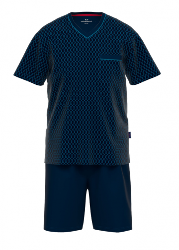 GÖtzburg Pyjama V-neck blauw 54 -