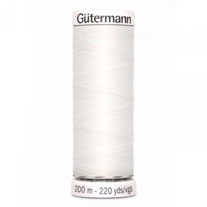 GÜtermann Allesnaaigaren 200m wit U -