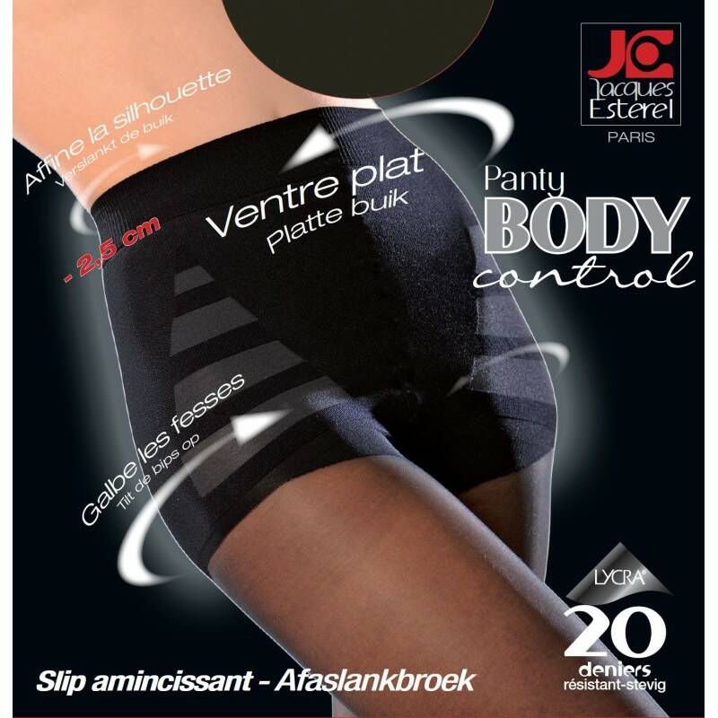 Jacques Esterel Panty Body Control 20 den Tan bruin S/m