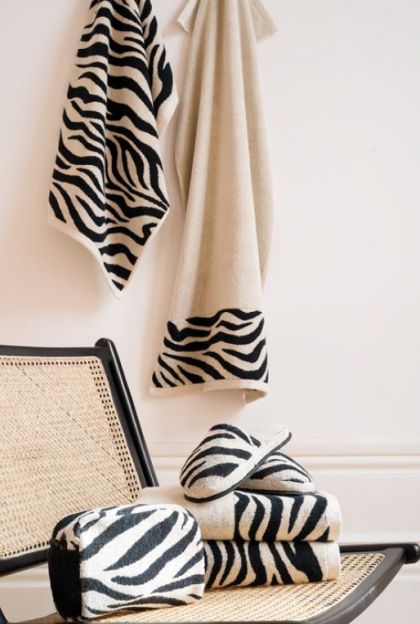 Lasa Home Badlaken 70x140 zebra U -