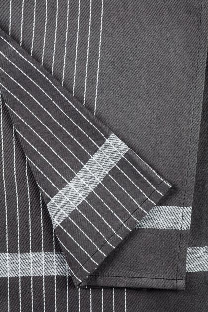 Lasa Home Keukenhanddoek 50/70 cm  4 stuks grijs U -