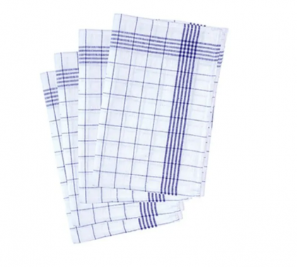 Lasa Home Keukenhanddoek 60x80 6 stuks blauw U -