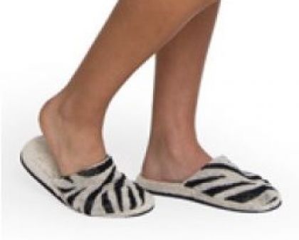 Lasa Home Slippers Zebra zebra L/xl -